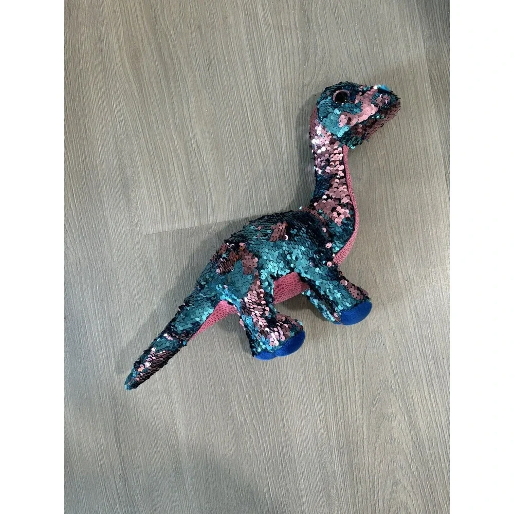 TREMOR DINOSAUR TY FLIPPABLES SEQUIN Space X‎ NASA Launch 17 in. Plush toy